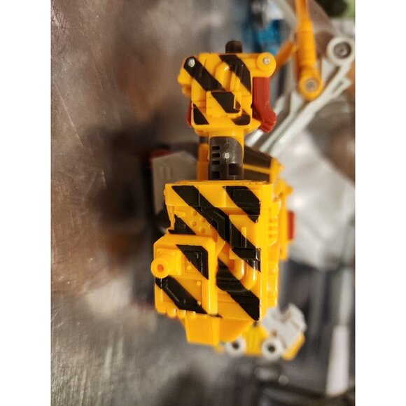 Transformers Cybertron 2005 Longrack Deluxe Class Figure Yellow Incomplete - Picture 12 of 16